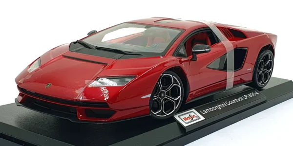 Lamborghini Countach LP800-4 2021 Red - 1:18 Model